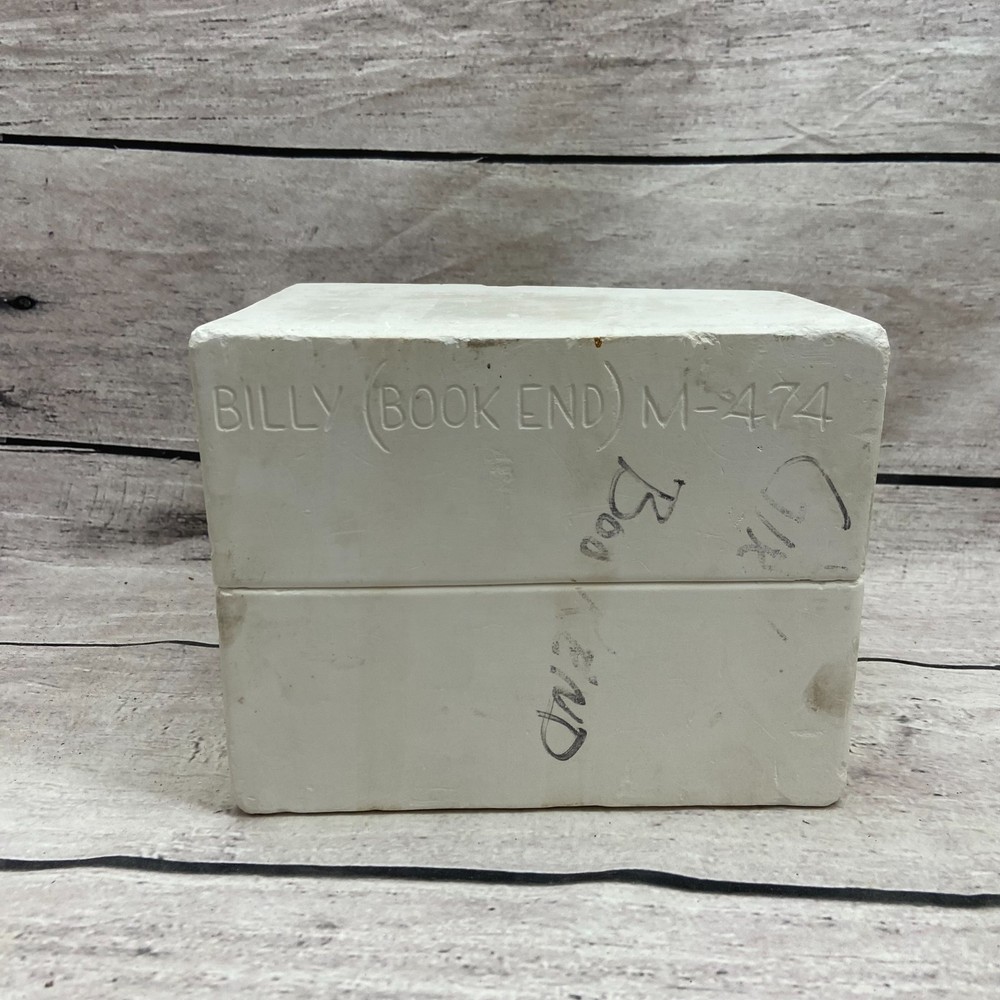 McNees Ceramic Casting Mold Billy Book End #M-474