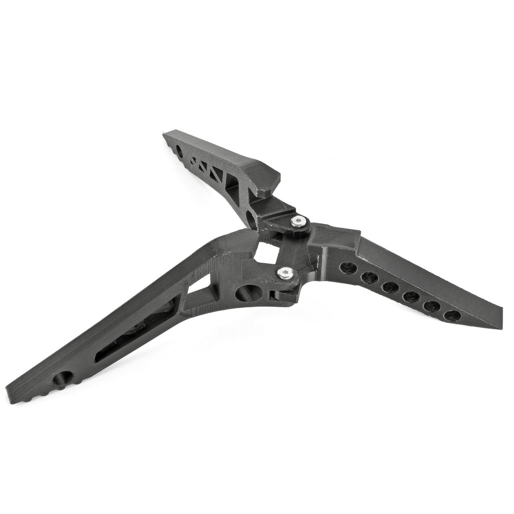 Archery Compound Bow Tripod Stand Holder Kick Rack Support 3D Target Shooting