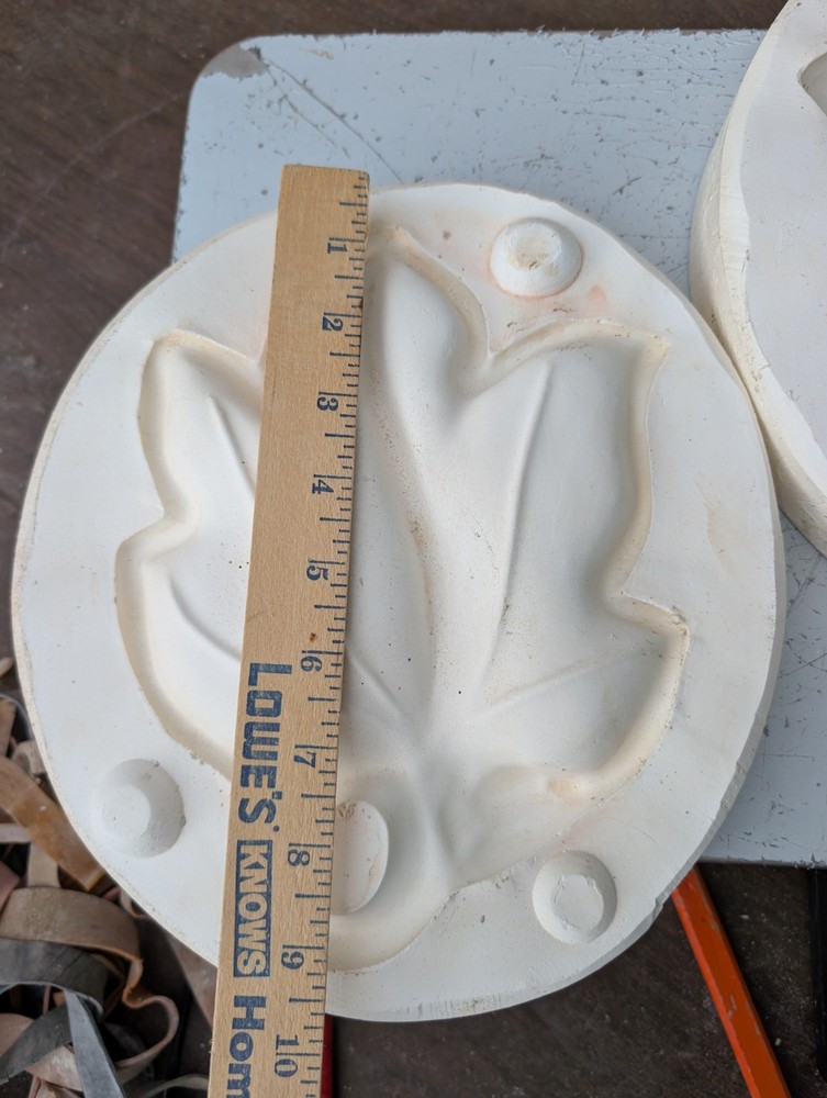 Leaf Dish Vintage Slip Casting Ceramic Mold