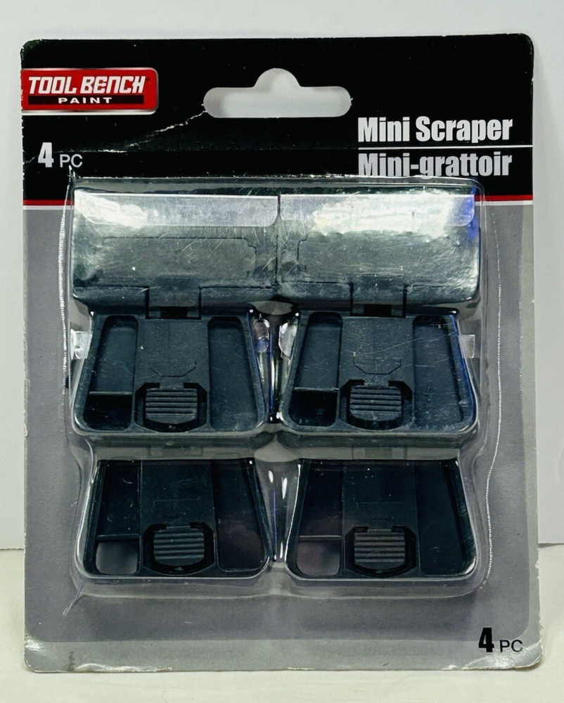 Tool Bench Razor Blade Scraper New 4 Pack box cutter knife