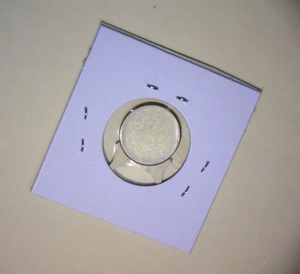 ROOSEVELT DIME PLANCHET "TYPE 2" WITH WEBBING INCLUDED US ERROR Coin