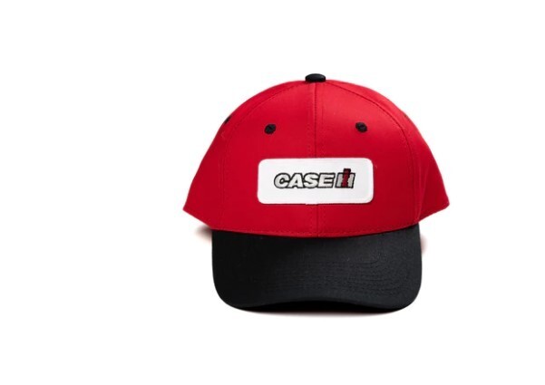 Youth-Size Case IH Logo Hat, Red and Black