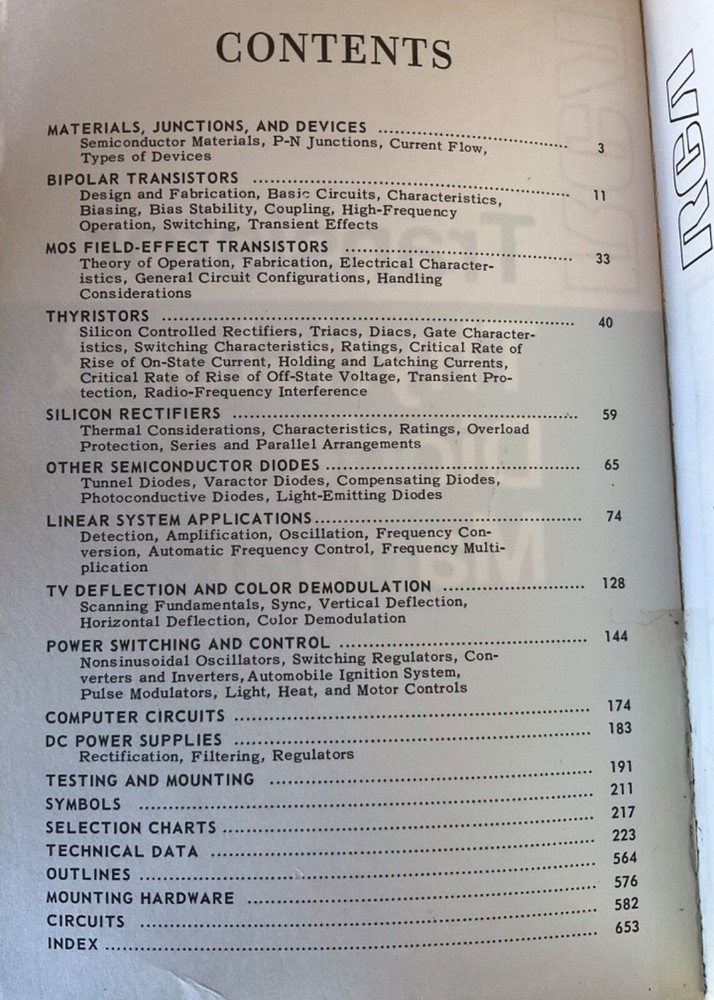 RCA Transistor Thyristor & Diode Manual 1969