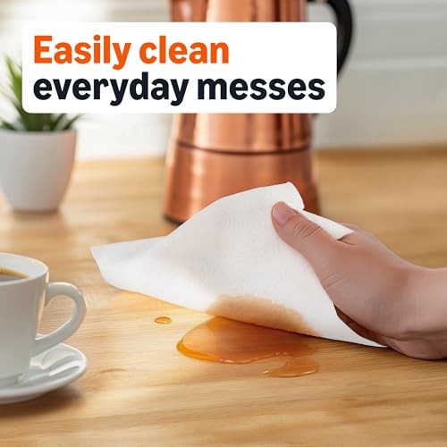Amazon Basics 2-Ply Flex-Sheets Paper Towels 2-Pack 6 Rolls 150 Sheets Per Roll