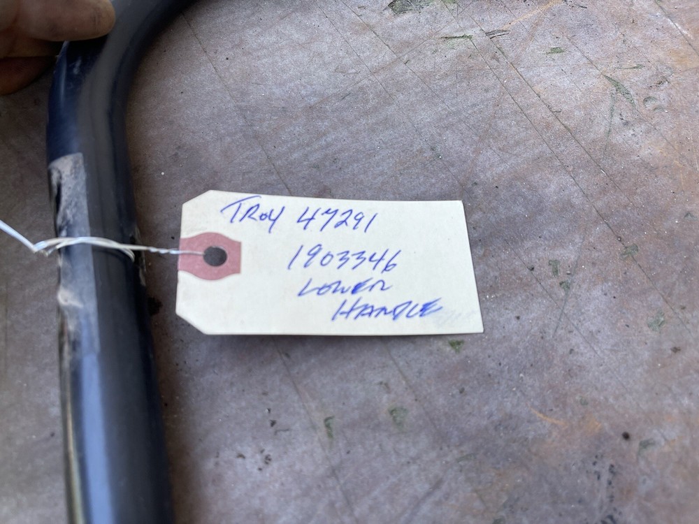USED Troy Bilt Chipper Vac Lower Handle 1903346