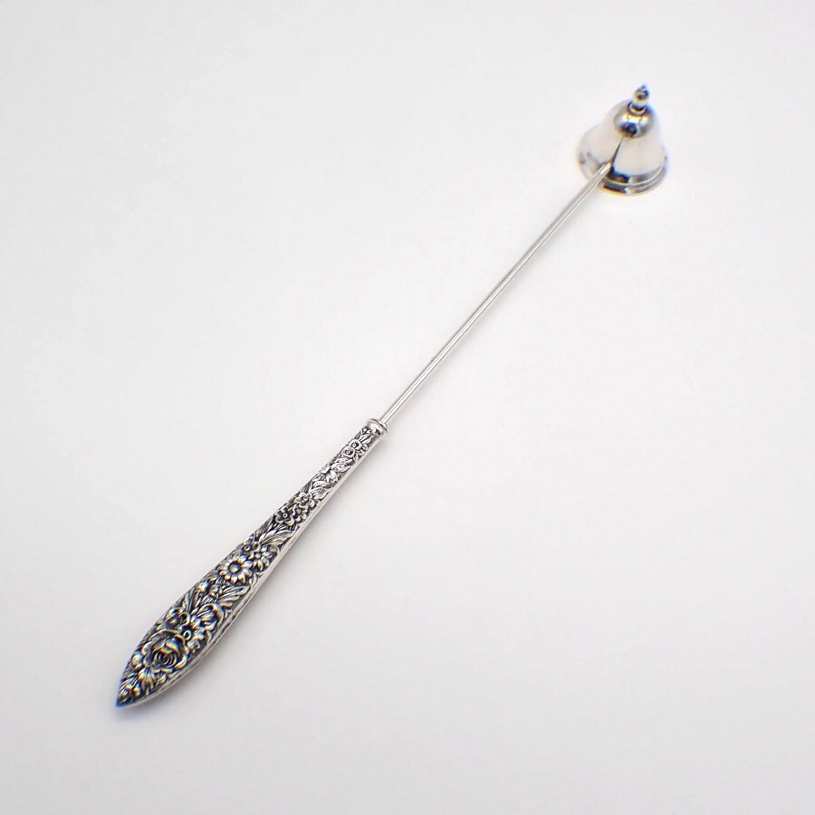 Kirk Repousse Candle Snuffer Sterling Silver