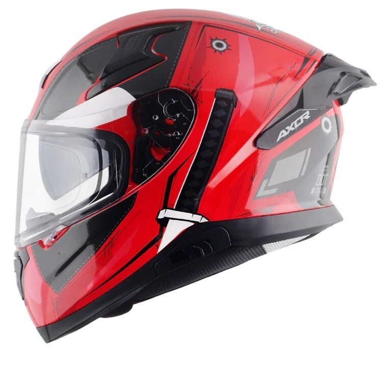 AXOR "Apex Marvel DEADPOOL" DOT & ECE Approved Full Face Motorcycle Helmet