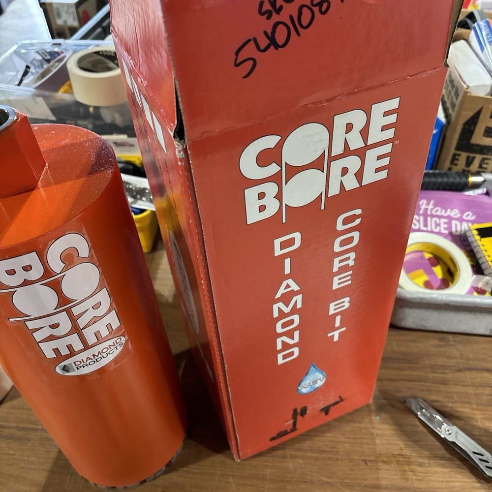 CORE BORE DIAMOND CORE BIT 6” heavy duty orange