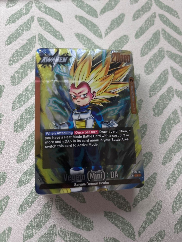 Vegeta (mini) : DA starter deck sealed