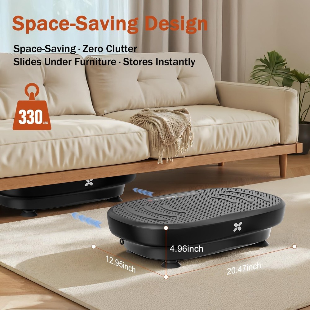 Vibration Plate Exercise Machine, Vibration Plate Platform for Lymphatic Drai...
