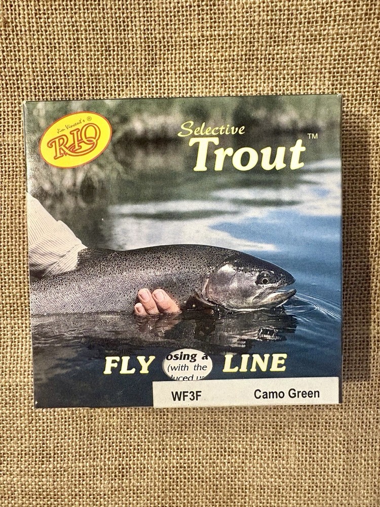 Rio Selective Trout Fly Line Camo Green