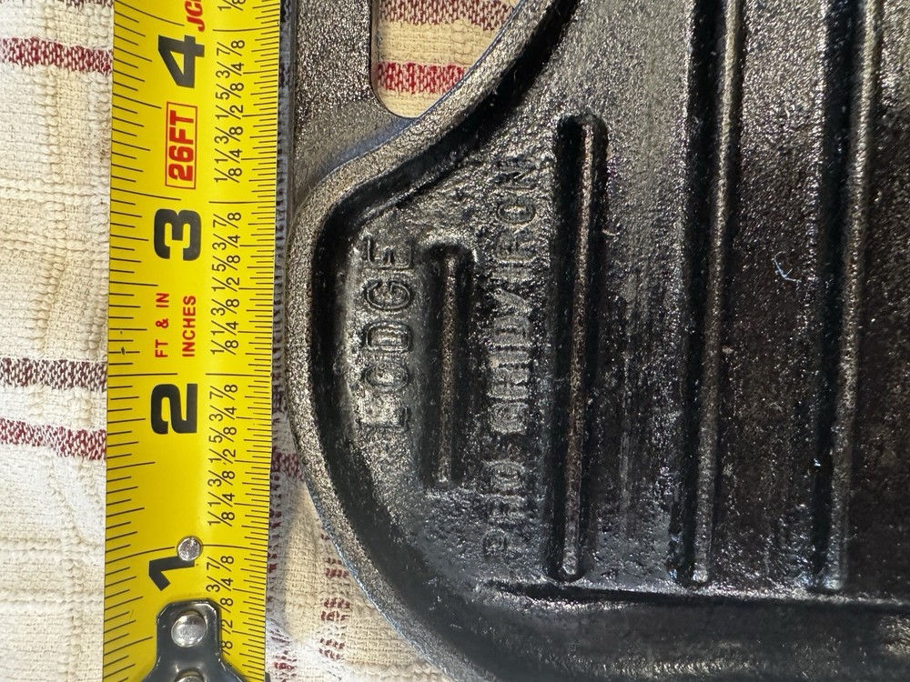 LODGE ProGrid 20 Cast Iron Reverse Griddle