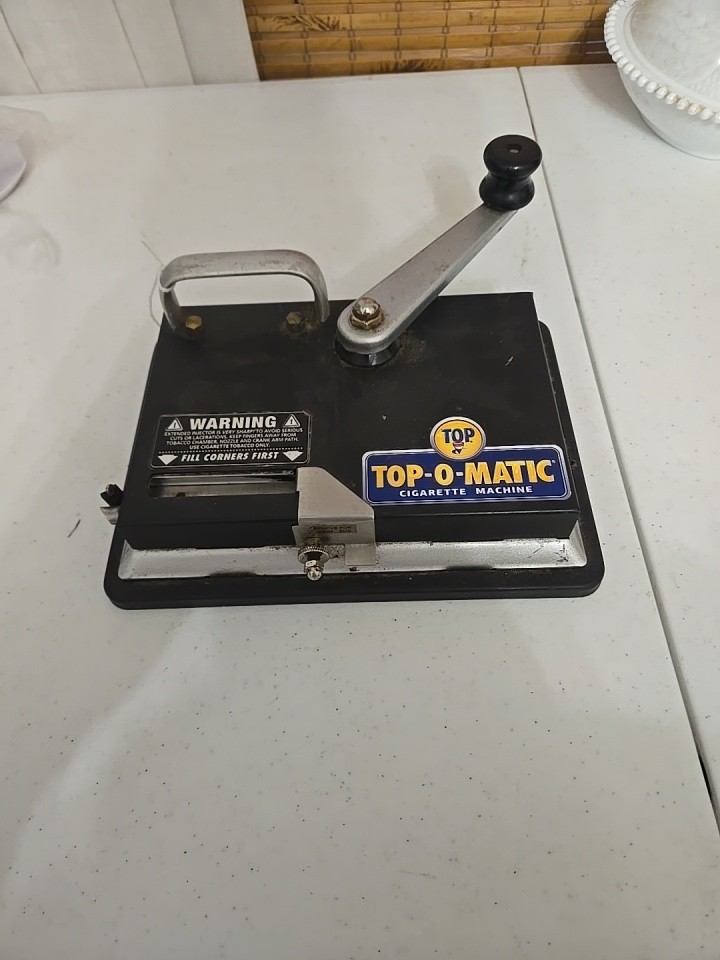 Top-O-Matic Cigarette Machine - Cigarette Roller
