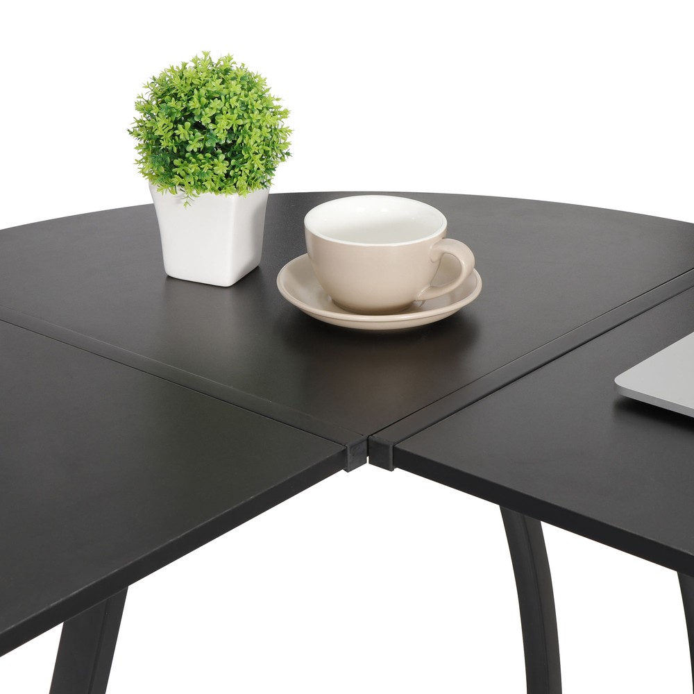 L Shaped Computer Desk L Shaped Corner Desk Laptop Study Writing Table 58"