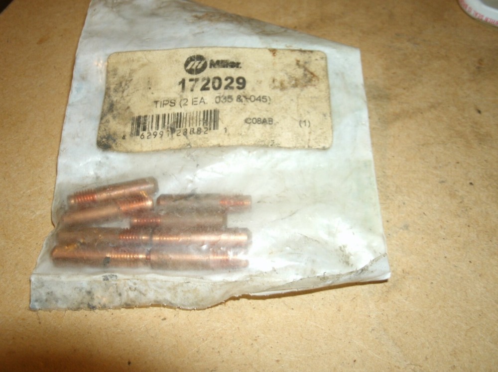 Miller  Contact Tips (2 EA  .035 & .045,)  172029