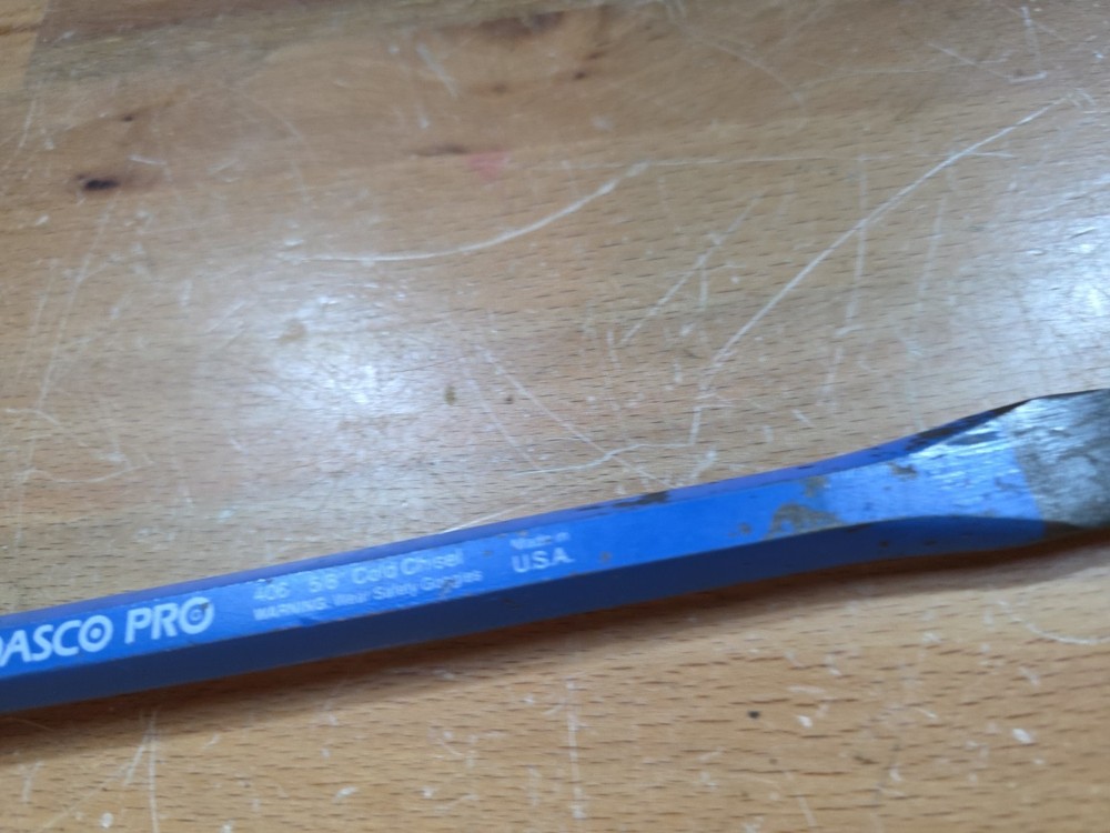 Dasco Pro 406 Cold Chisel, 5/8