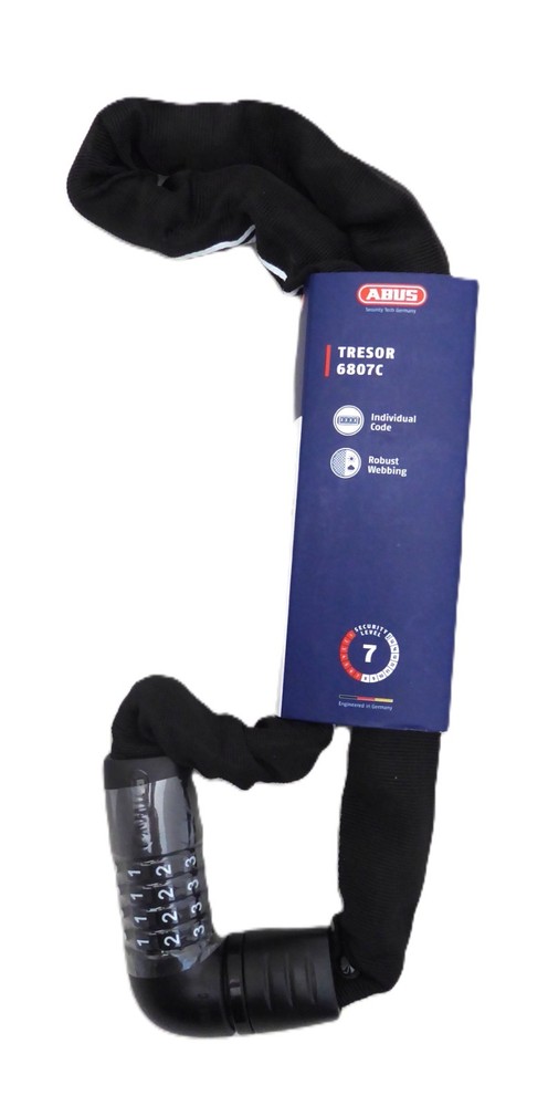 Abus Tresor 6807C/85 Chain Lock - Black