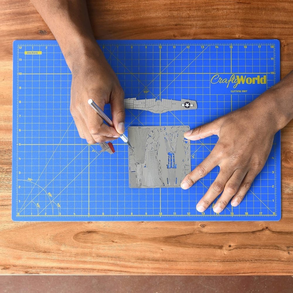 Quality 12x18 Double-Sided Cutting Board - Ideal for Sewing & Quilting Projects