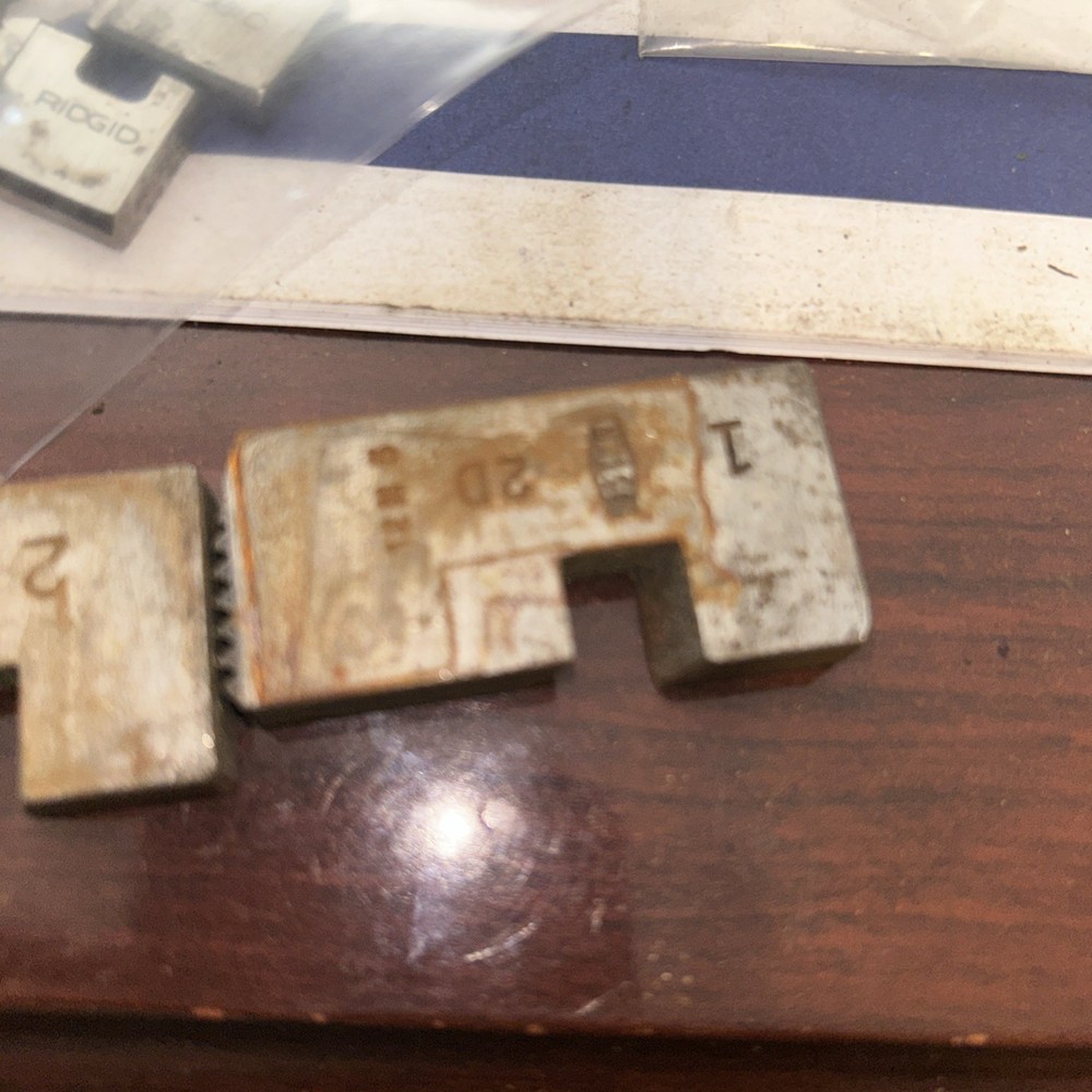 OSTER Pipe Threading 2D Dies, For 1” & 1 1/4”