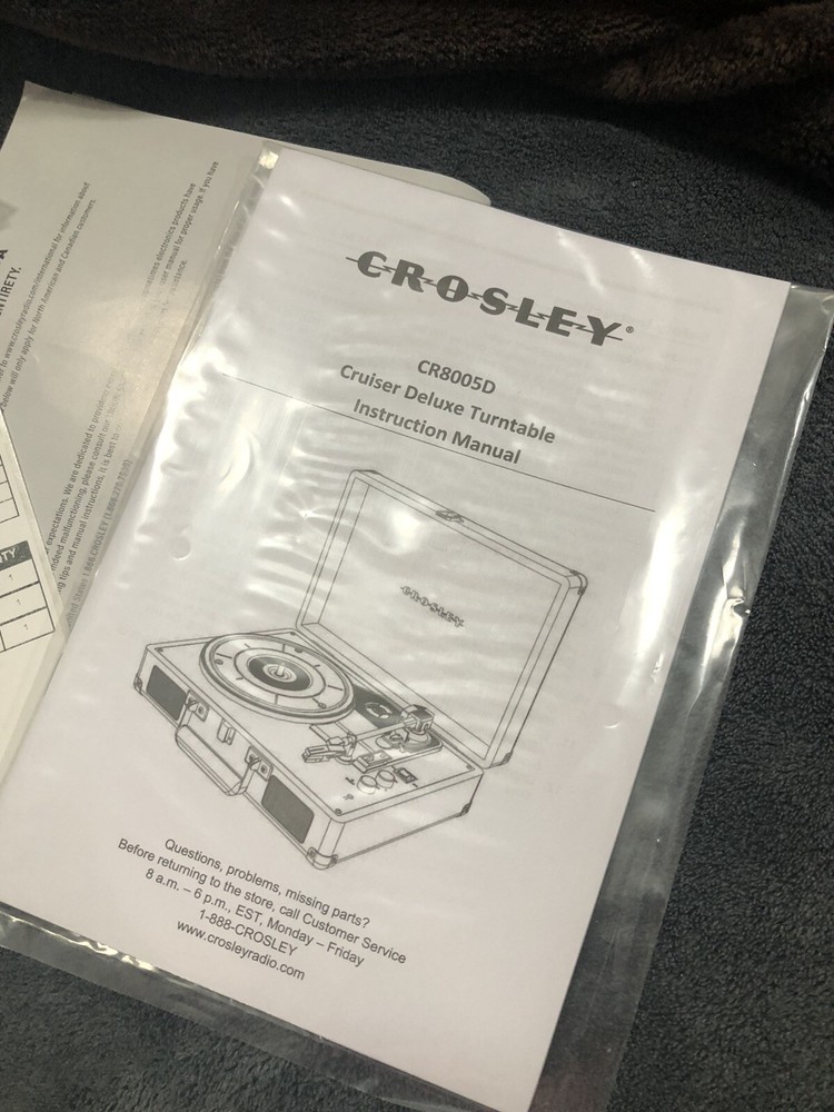 Mastodon Crosley Record Player Not CD/LP