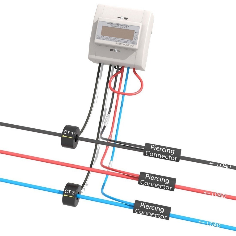 Universal kWh Meter with 2 Outputs for Relay control – Demand Response #27