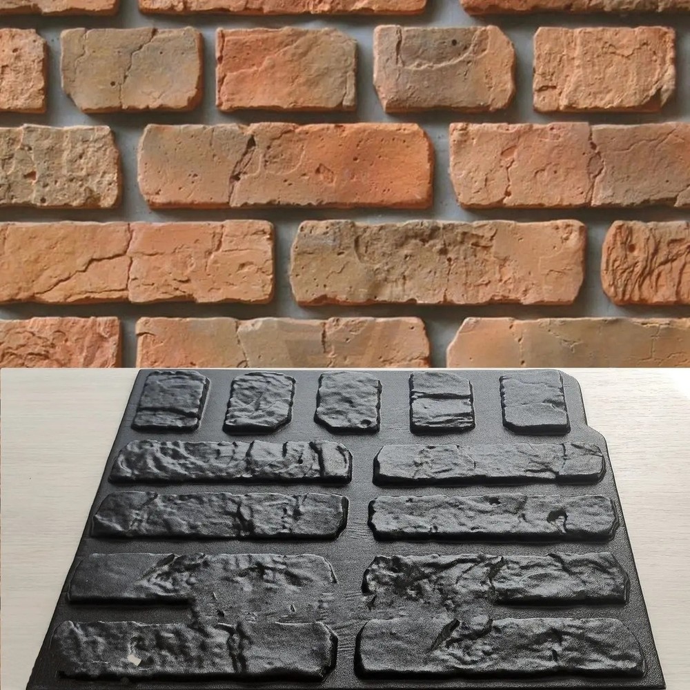 Mold For 3D Panel COUNTRY Molds Plaster Wall Art Decor ABS Plastic Form
