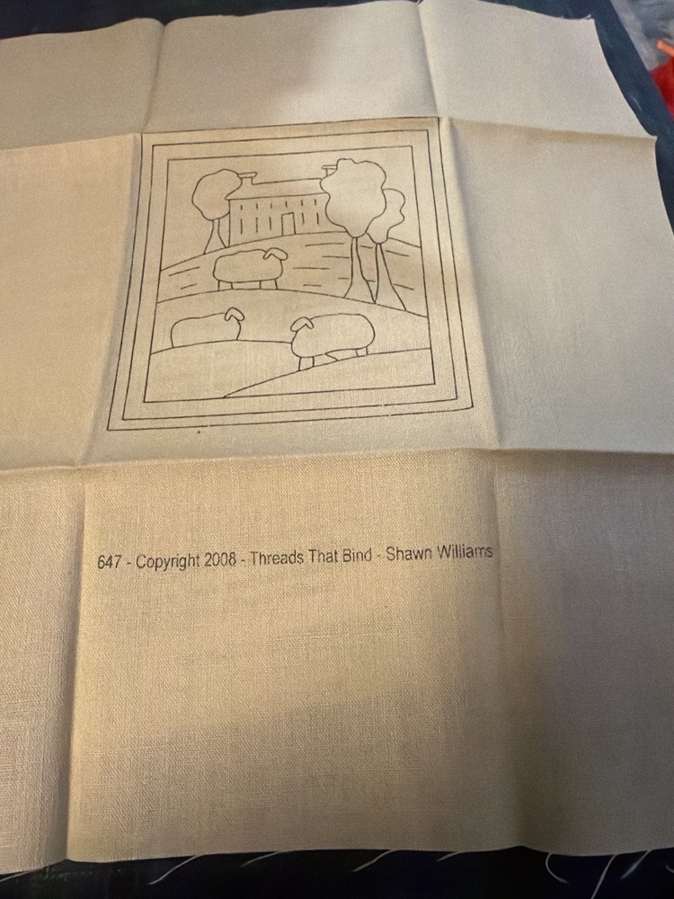 Threads That Bind Punch Needle Hillside Haven Sheep Shawn Williams