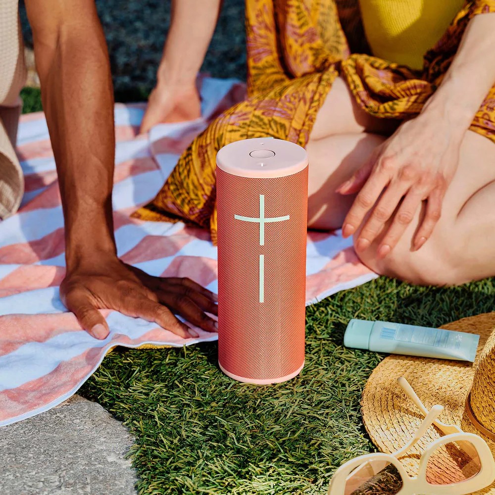 Ultimate Ears MegaBoom 4 Portable Waterproof Bluetooth Speaker - Raspberry Red