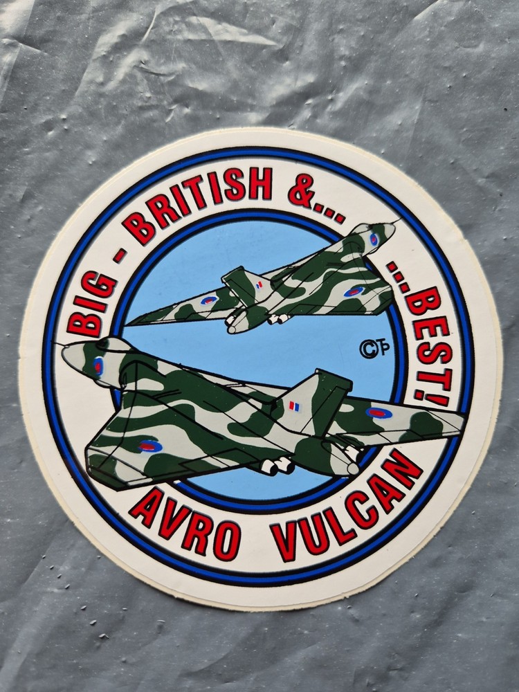 Avro Vulcan Royal Air Force Sticker