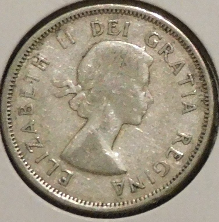 Canada Silver Quarter - 1961 [03]