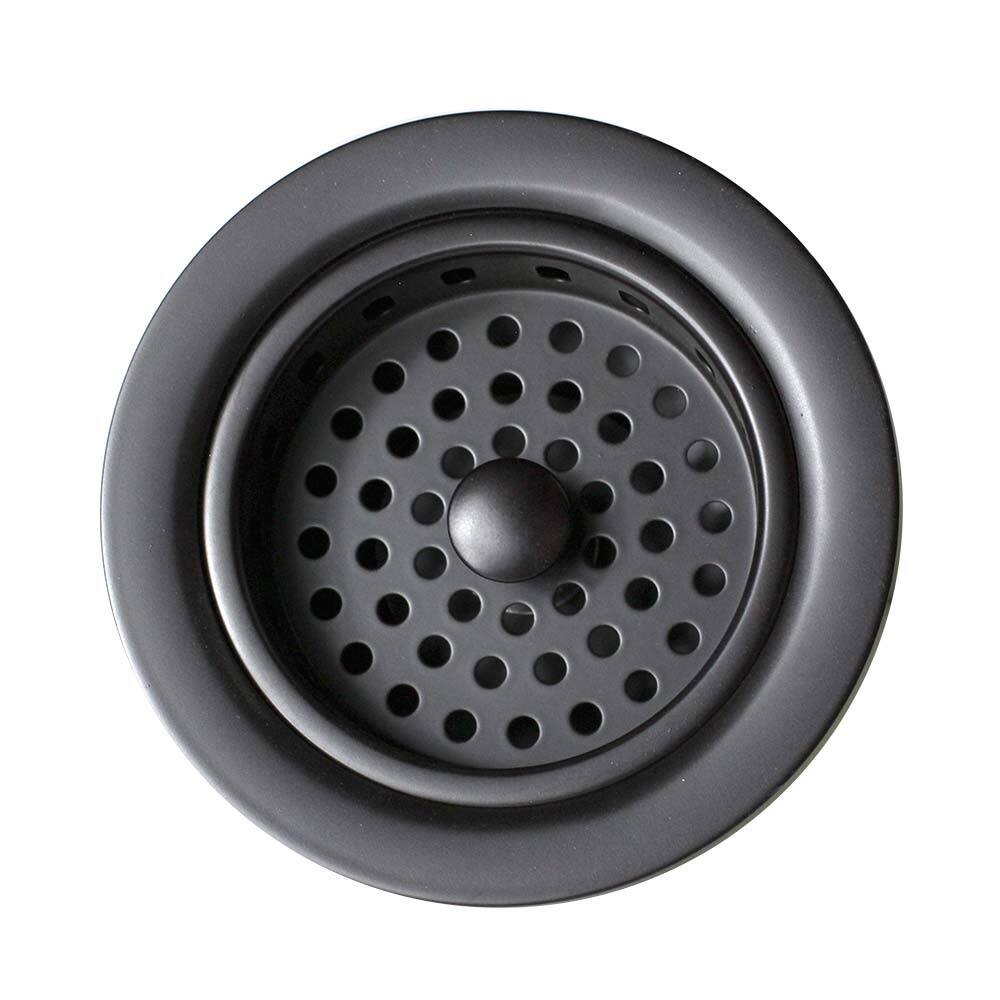 Kitchen Basket Strainer Assembly Single Post with Beveled Base & O-Ring (ORB)