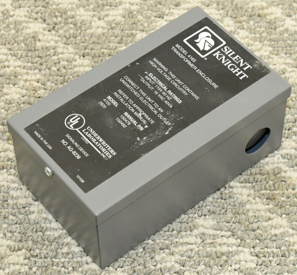 Silent Knight 4165 Transformer Enclosure - Empty Box Unit