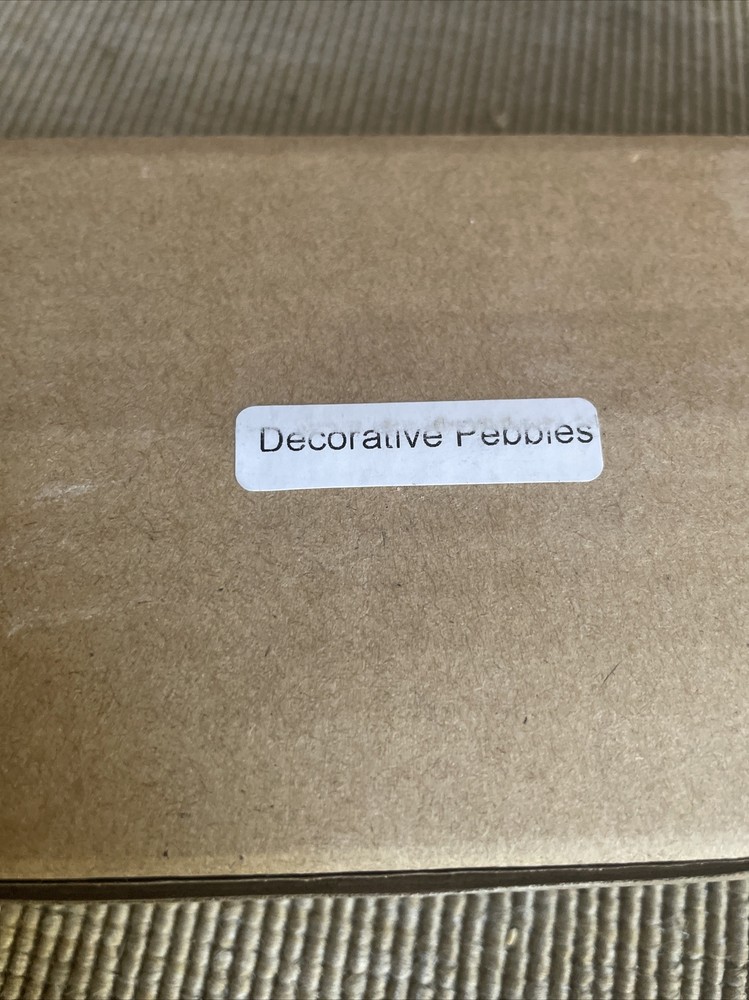 Fireplace Decorative Stone Pebbles 50 Pcs