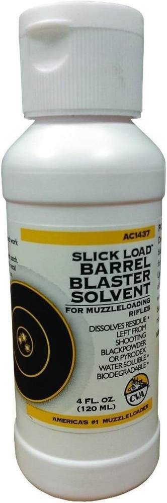CVA Slick Load Barrel Blaster Solvent Muzzleloading Rifles, 4 Ounces