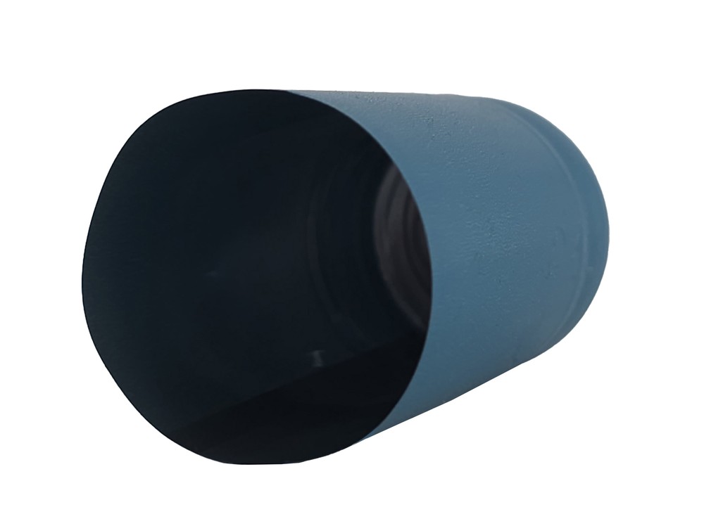 Metallic Light Blue PVC Shrink Capsules - 30 Per Bag