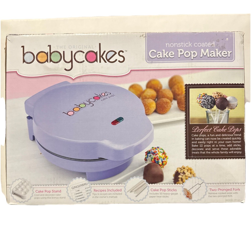 Babycakes Cake Pop Maker - Open Box