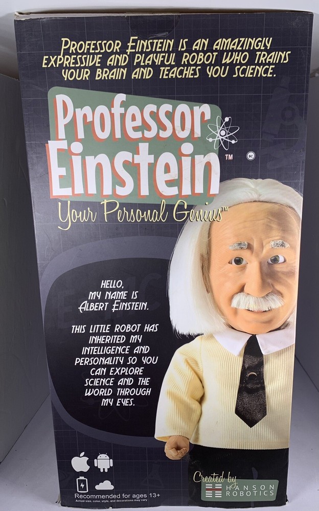 Hanson Robotics Professor Einstein Robot Your Personal Genius
