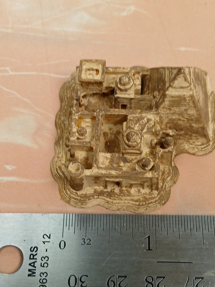 3d printed/painted terrain Micro City & Pyramid Wargaming Terrain 2x2"
