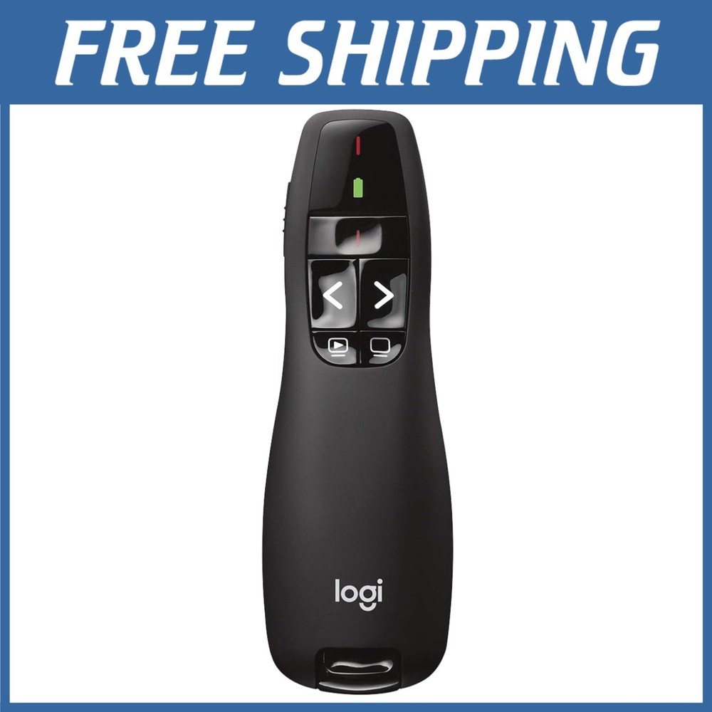 Compact Wireless Presenter with Laser Pointer