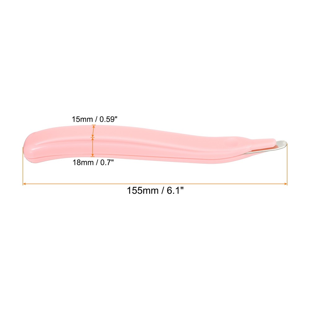 Staple Remover, Magnetic Staple Puller Removal Tool, Pink