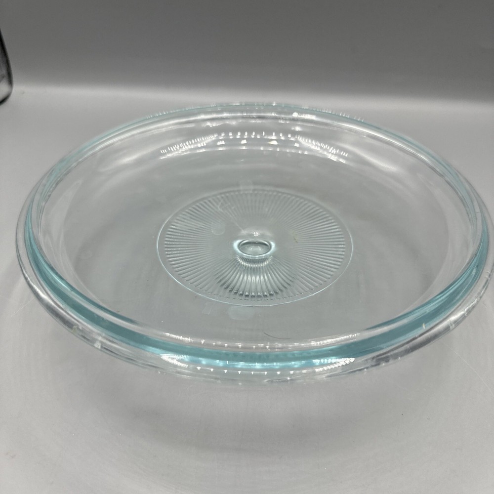 Vintage Pyrex Clear Casserole Lid 623C Replacement 8" Knob Handle Ribbed