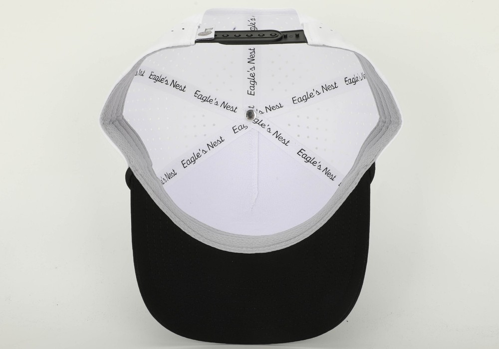 Rope Snapback Golf Hat/Cap Eagle's Nest Golf Co. (White)