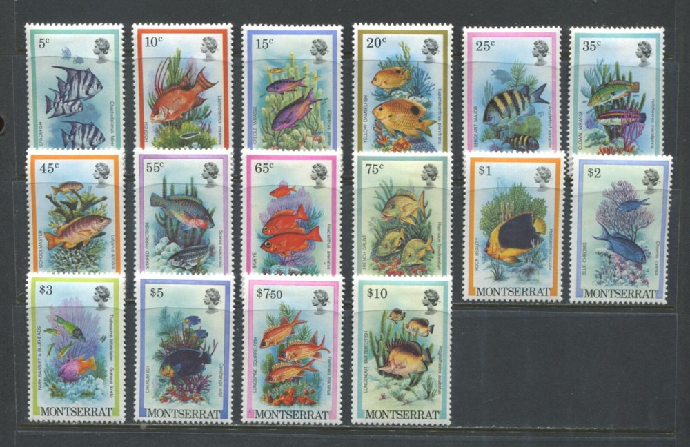 Montserrat 198 set mint o.g. hinged