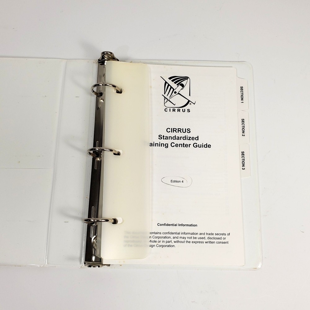 Cirrus Aircraft Standardized Training Center Program Manual
