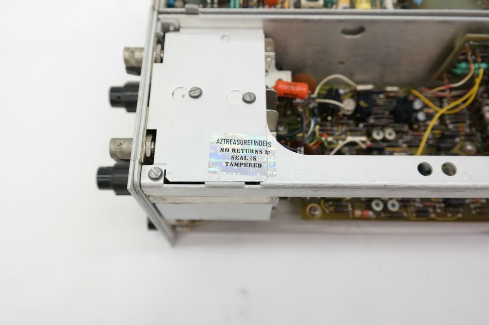 HP 1801A Dual Channel Vertical Amplifier & 1820C Time Base Oscilloscope Plug-Ins