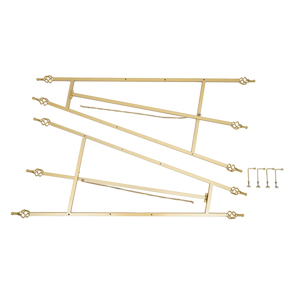 2-Pack Adjustable Steel Easel Stands 90×48cm for Posters & Frames