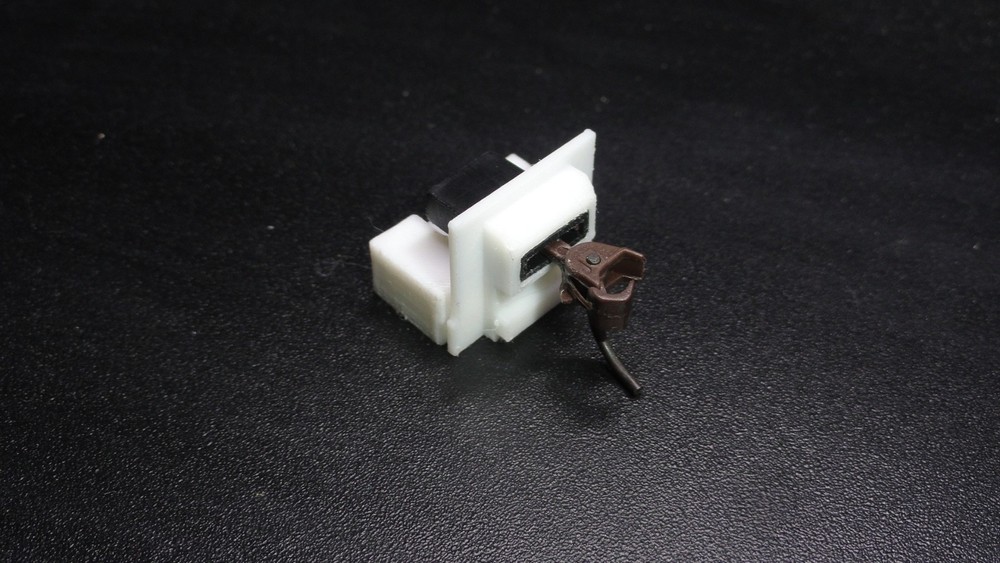 Custom 3D Printed Front/Rear Pilot Buffer for Concor MP15, HO, New Item