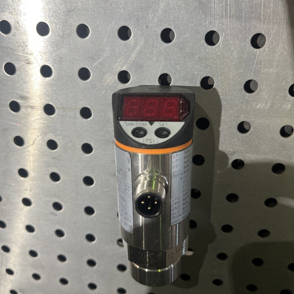 Efector, PN7226, Pressure Sensor Open Box