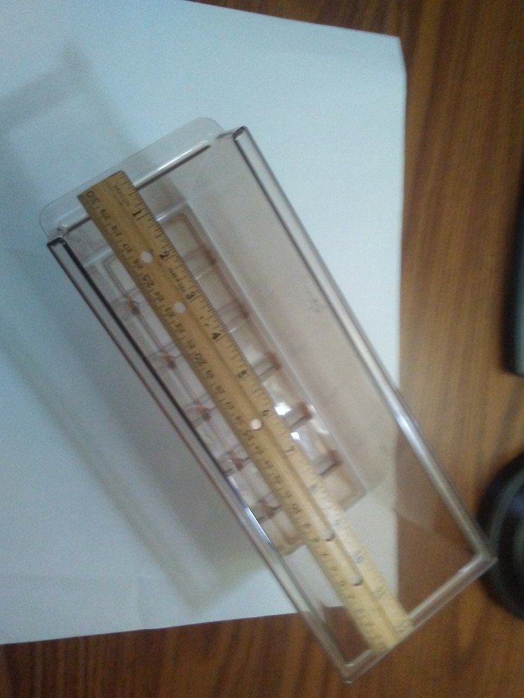 vintage Amber ice bin
