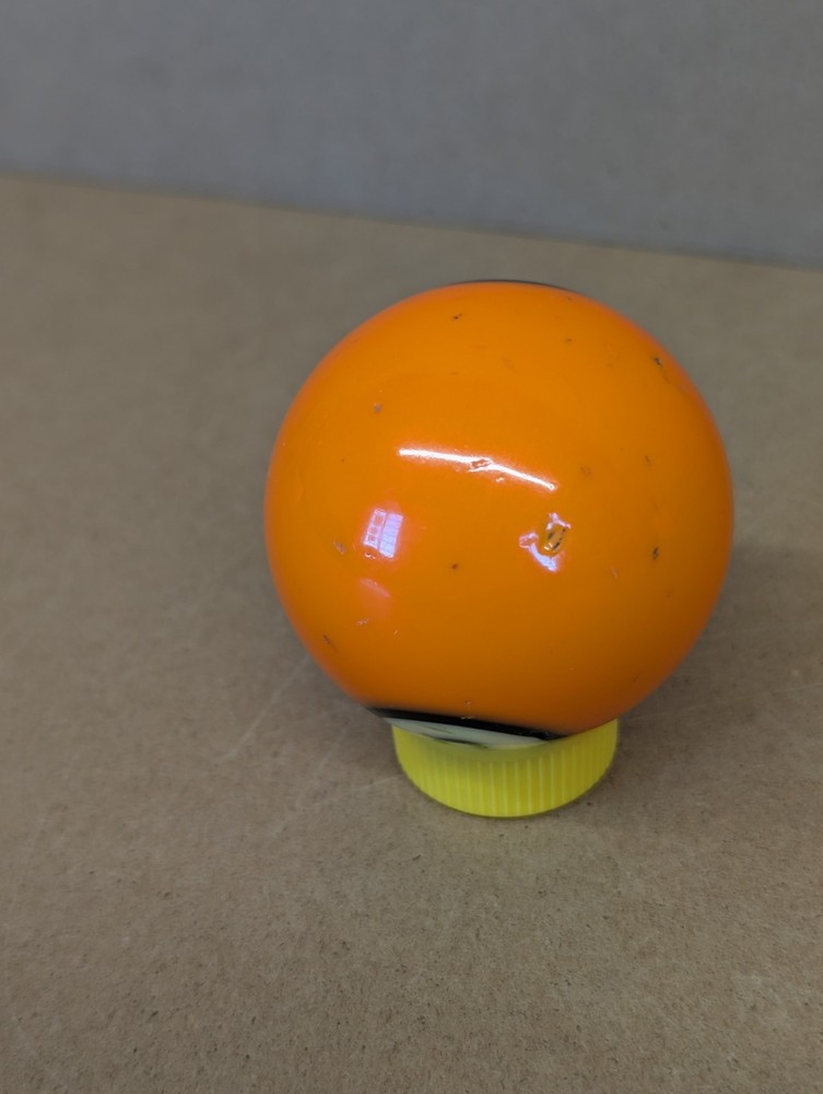 Brunswick Centennial Billiard # 5 Pool Ball Single Ball Replacement Solid Orange